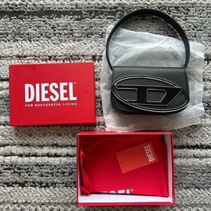 Diesel Black women bag